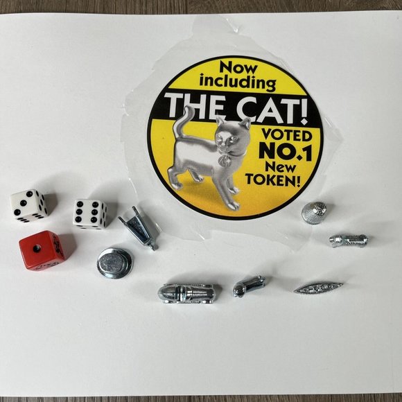 Monopoly Classic Board Game #00009 With The Cat Token Hasbro Complete 2013 - Picture 5 of 12